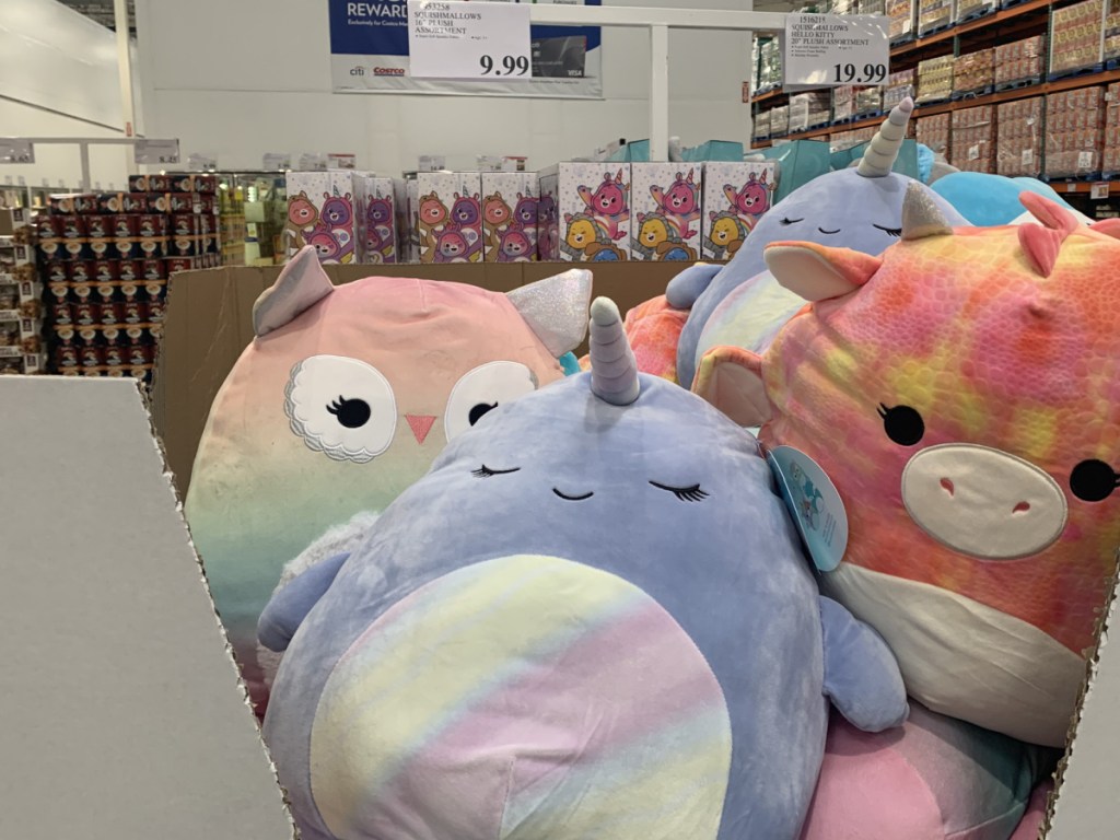 Costco Has New Squishmallows & They're Just 9.99 Dragon, Narwhal