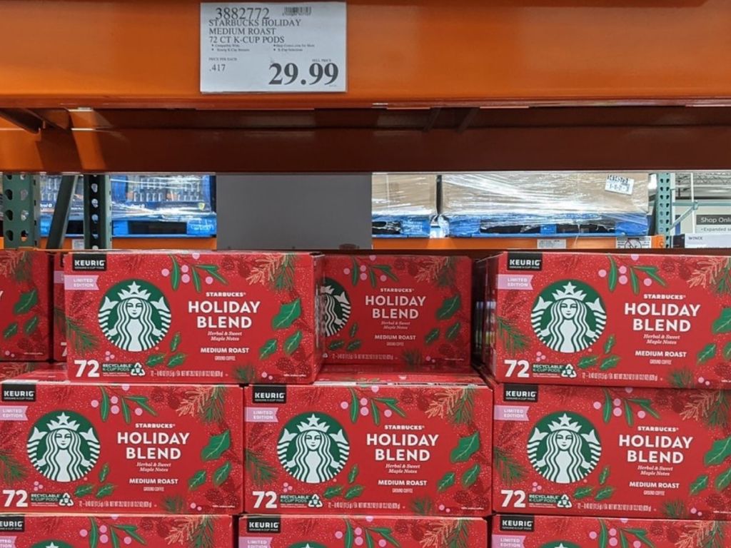 Starbucks Limited Edition Holiday Blend KCups 72Count Only 29.99 at