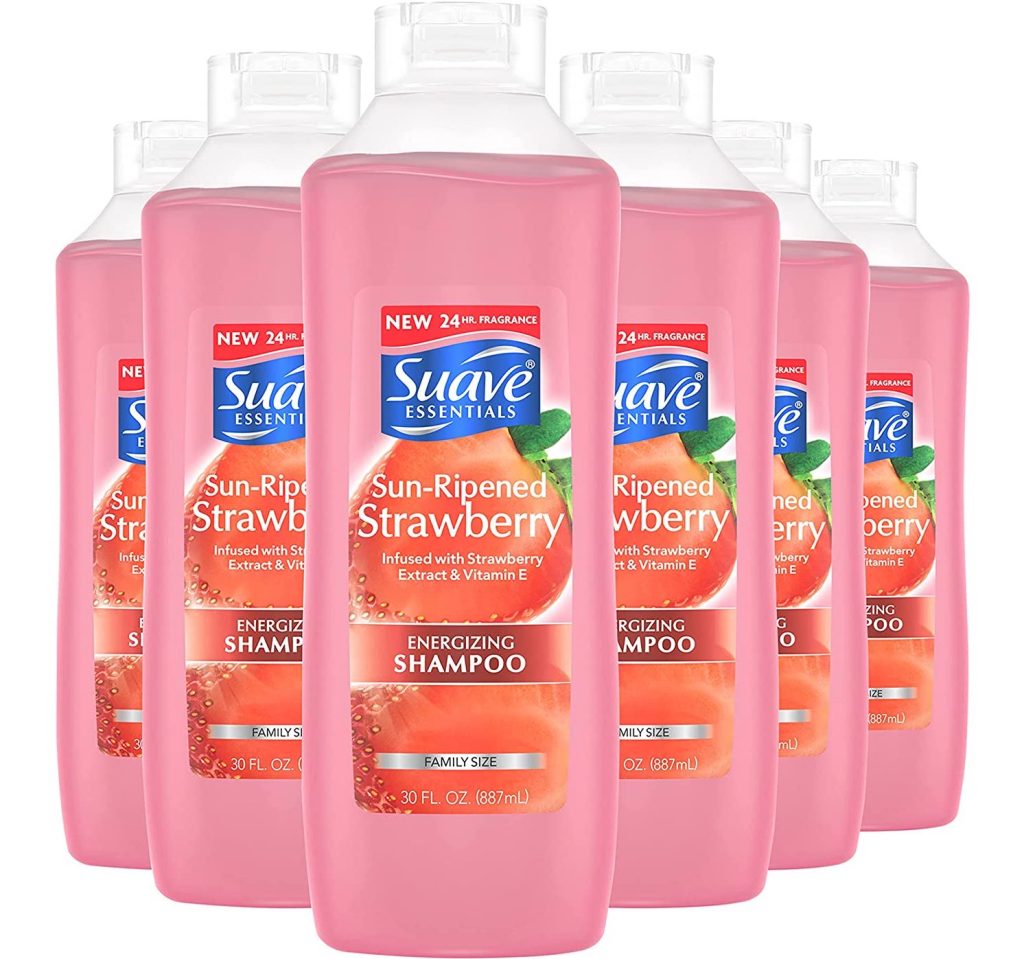 Suave Strawberry Shampoos 6-pack