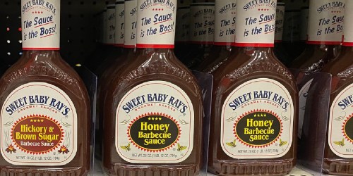 Sweet Baby Ray’s Barbecue Sauces Only $1 Each at Walgreens | In-Store & Online