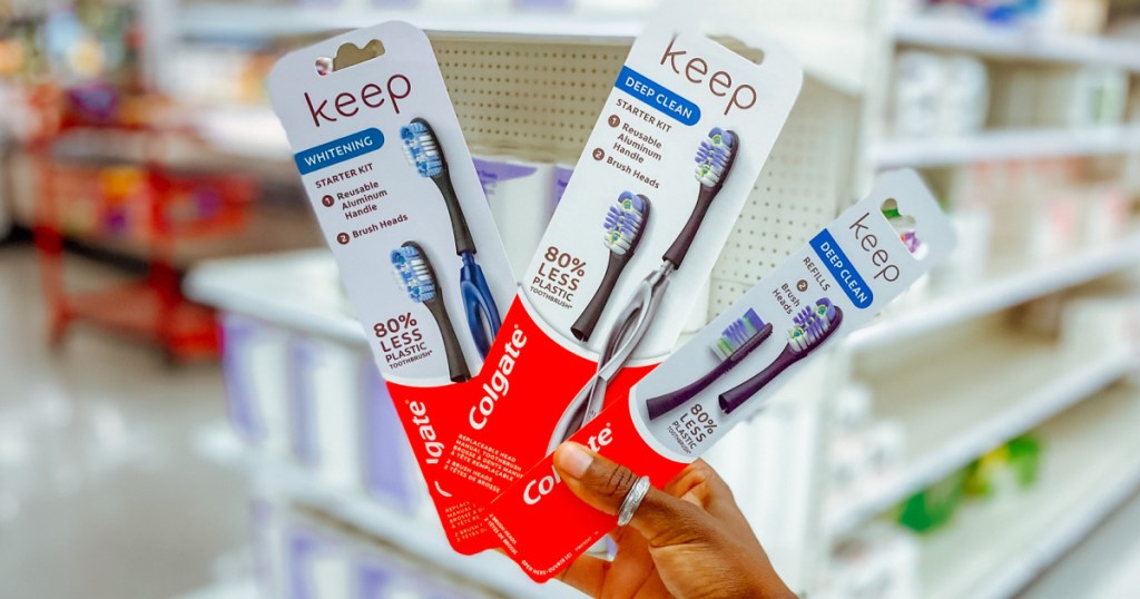 Colgate Keep Manual Toothbrush w/ Replaceable Heads Just $1.99 After