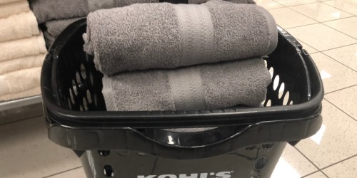 Up to 60% Off Dorm Room Essentials on Kohls.com | Towels, Storage Furniture & More