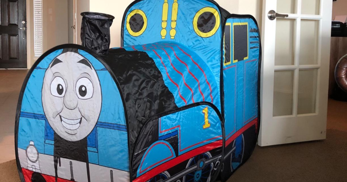 Thomas The Train Up Tent Only $16 Amazon (Regularly $30) | Great Gift Idea