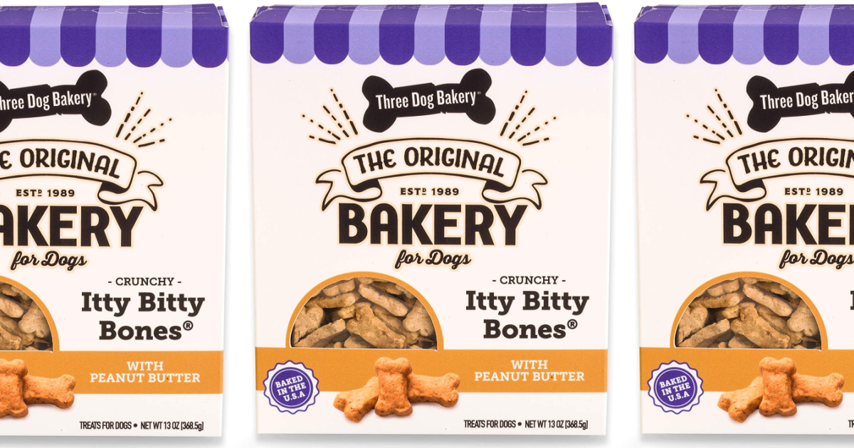 three dog bakery itty bitty bones