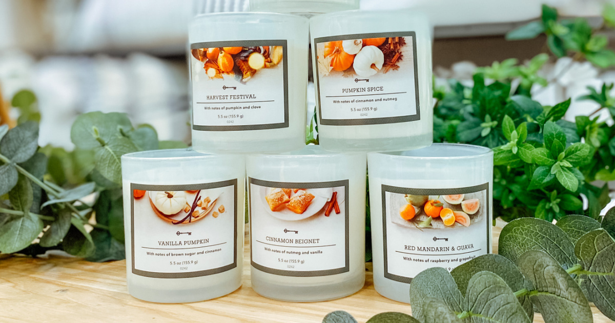 Target's 3 Threshold FallScented Candles Have DroolWorthy Scents