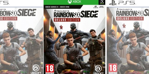 Tom Clancy’s Rainbow Six Siege Deluxe Edition PS5 or Xbox Game Only $10 on BestBuy.com (Regularly $40)