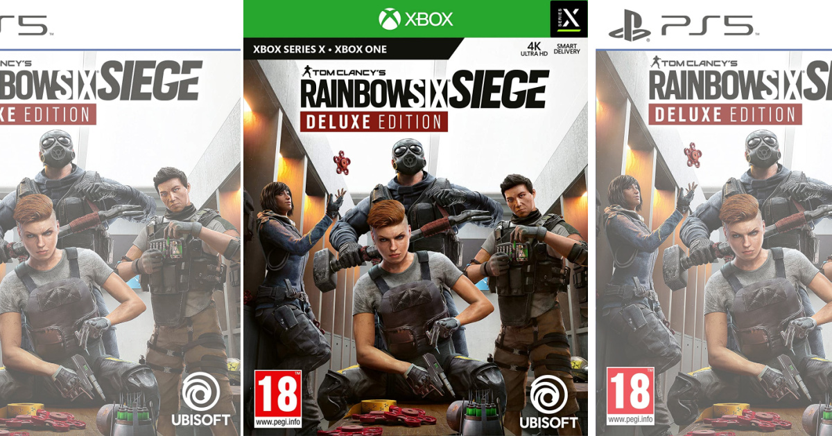 Tom Clancy S Rainbow Six Siege Deluxe Edition Ps5 Or Xbox Game Only 10 On Bestbuy Com Regularly 40 Hip2save