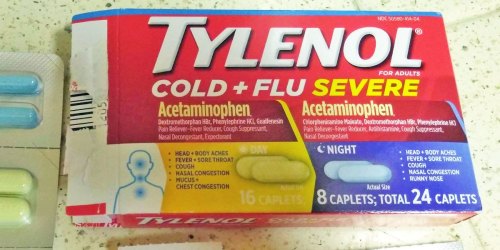 Tylenol Cold + Flu Severe Day & Night Caplets 24-Count Only $3 Shipped on Amazon (Regularly $7)