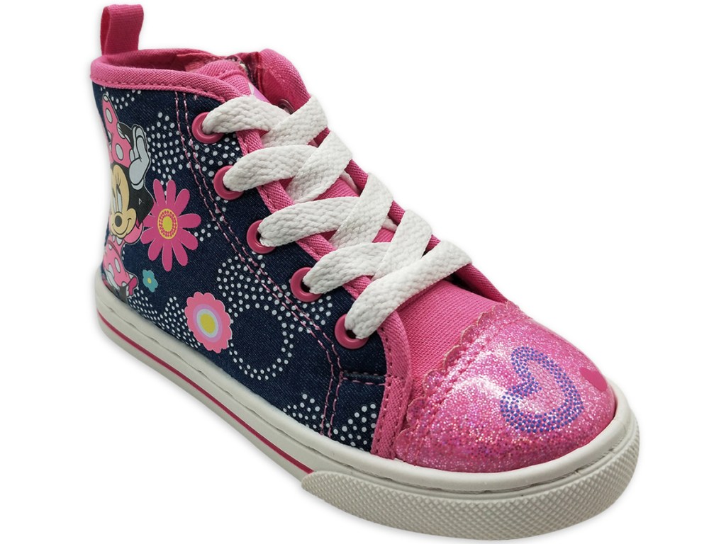 girls minnie mouse high tops