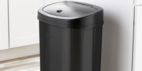 Mainstays Motion-Sensor Stainless Steel Trash Can Just $34.98 on Walmart.com (Regularly $45)