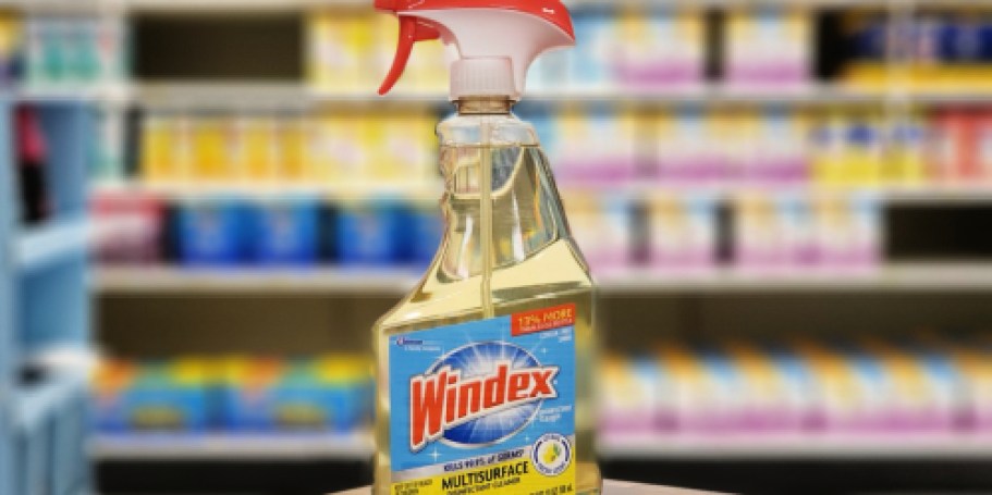 Windex Multi-Surface Cleaner & Disinfectant Only $2.32 on Amazon (Reg. $5)