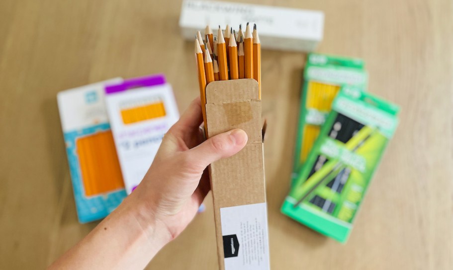 Amazon School Supplies from 25¢ | Pencils, Glue, Scissors, Highlighters, & More
