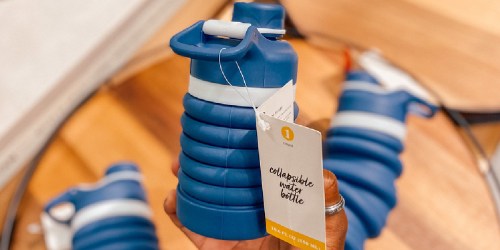Collapsible Water Bottles Just $5 in Bulleye’s Playground at Target