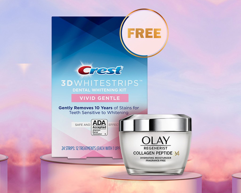 crest and olay gift set