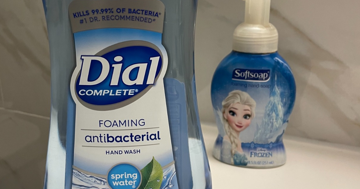 dial complete antibacterial soap