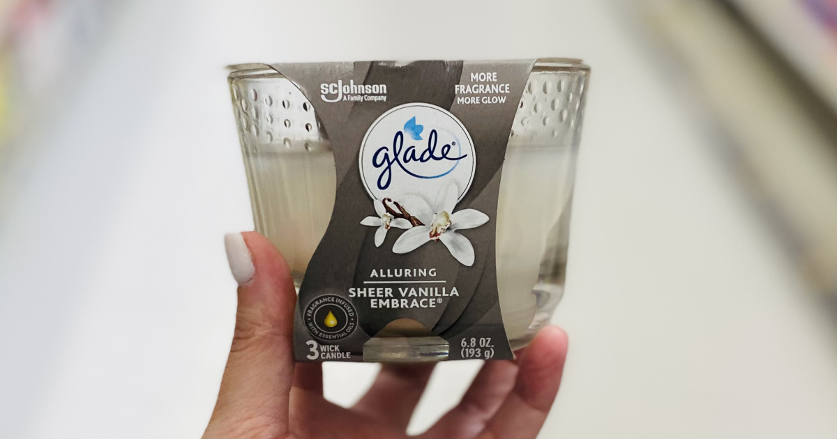 Glade Jar Candle Air Freshener Only 2.84 Shipped on Amazon