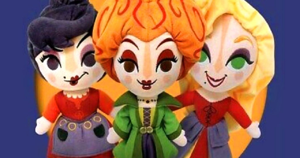 hocus pocus plush dolls