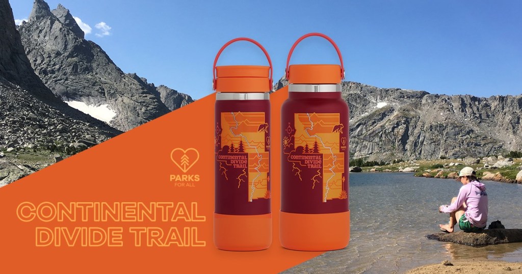 hydro flask continental divide near mountains