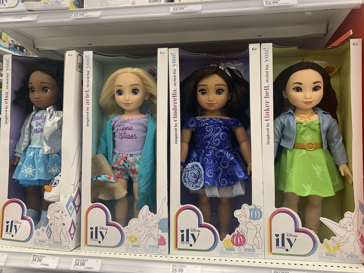 ily disney dolls at target