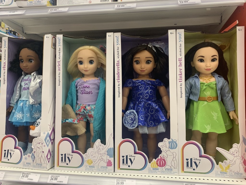 4 ily Disney-inspired dolls