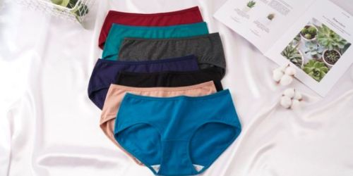 Highly Rated Women’s Hipster Cotton Underwear 6-Pack Just $13.99 on Amazon | Includes Plus Sizes