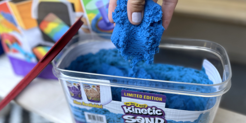 We Think Kinetic Sand is Amazing – AND Their Newest Collab is a Playtime Lifesaver