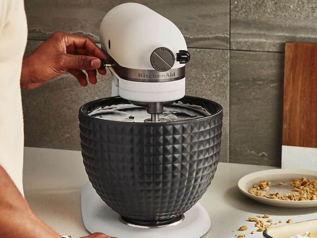 KitchenAid's New Studded Ceramic Mixer Bowl is Making Us Want to ...