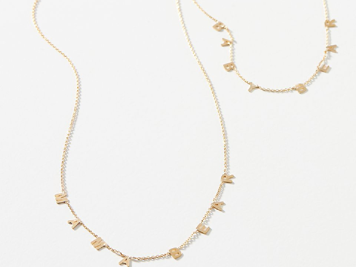 Mama Bear and Baby Bear Necklace Set 