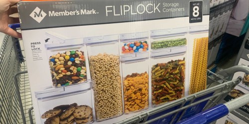 Member’s Mark Fliplock Containers 8-Piece Set Only $19.98 Shipped on SamsClub.com
