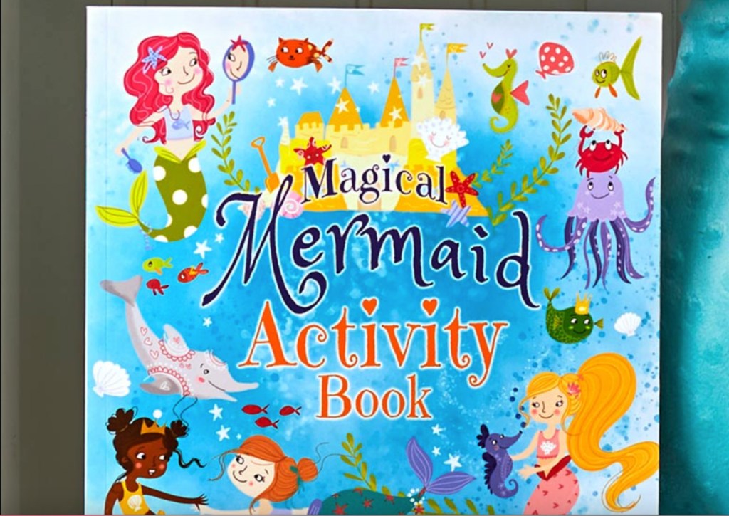 mermaid activity book