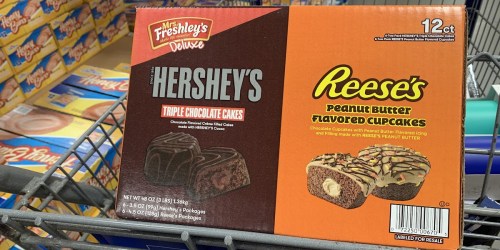 Hershey’s & Reese’s Peanut Butter Cupcakes Available at Sam’s Club | Just $8.98 for 24 Cupcakes