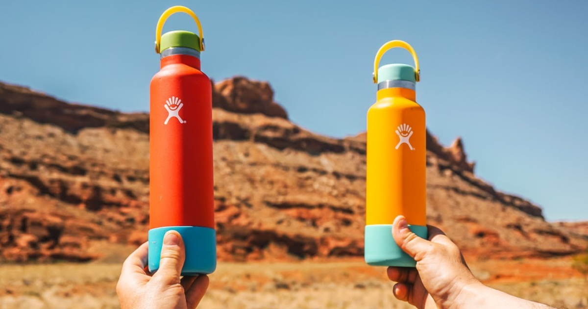 Neon orange best sale hydro flask