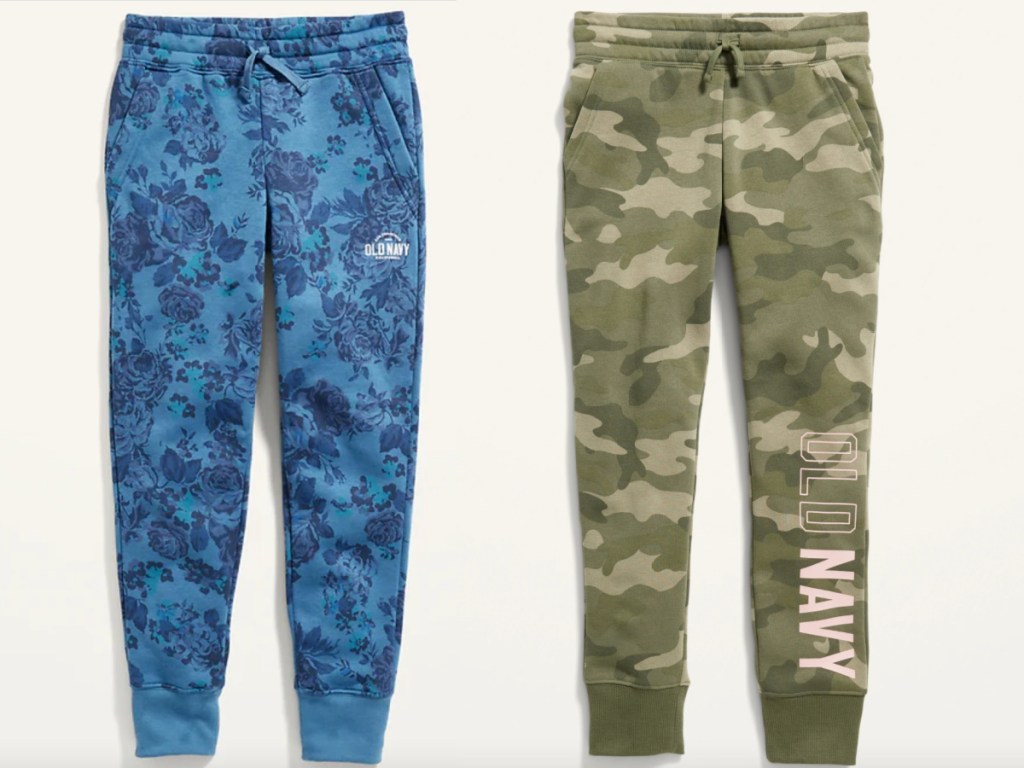 old navy girls joggers
