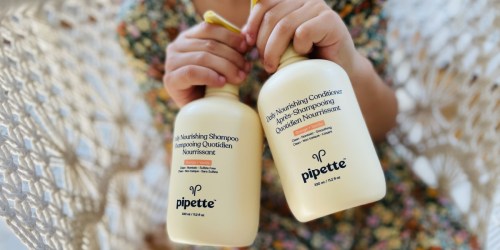 HOT! Pipette Kids Hypoallergenic Shampoo, Conditioner AND Detangler Spray Only $12 | Vegan & Cruelty-Free