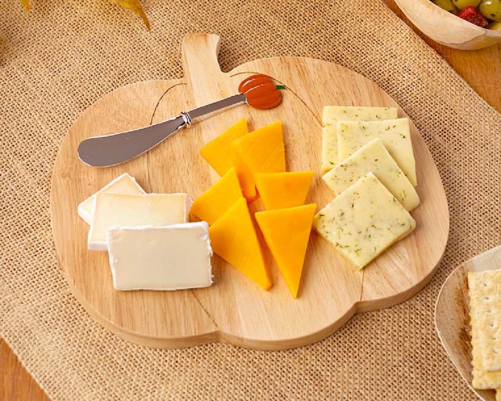 pumpkin cheese board