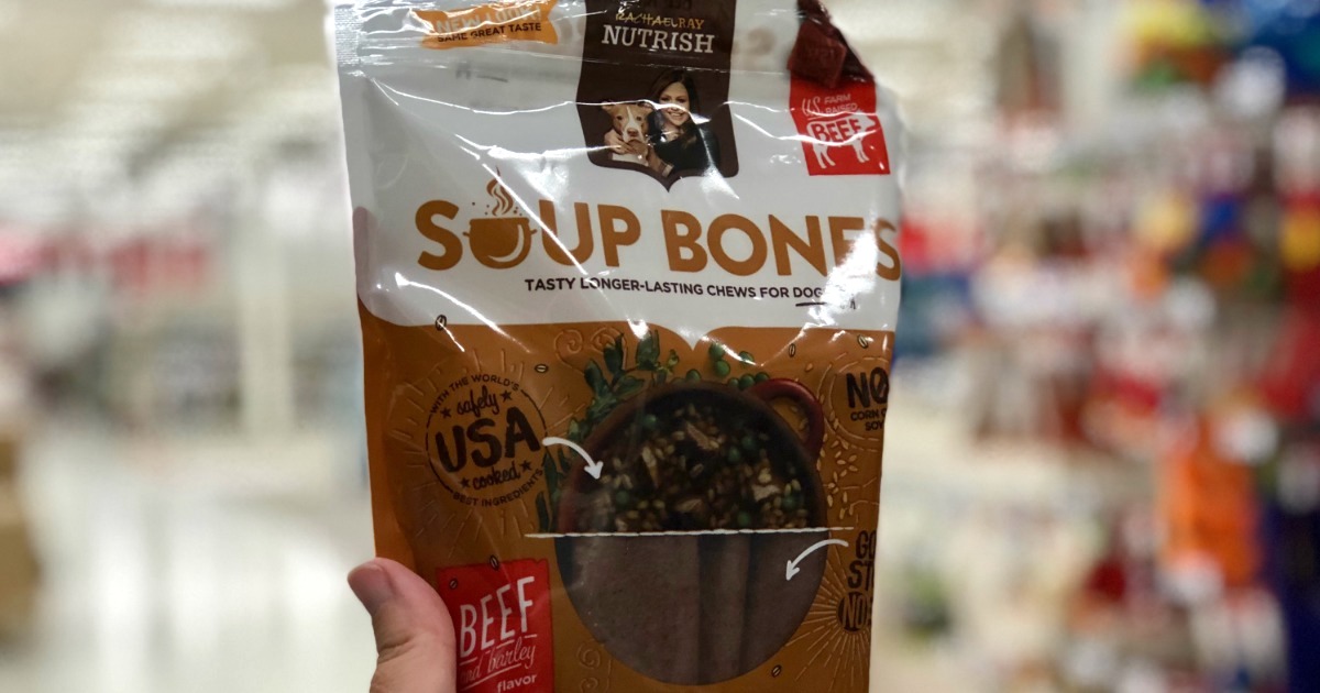 Rachael Ray Soup Bones Dog Treats 6-Count Bags Only $1.80 Shipped on Amazon (Regularly $6)