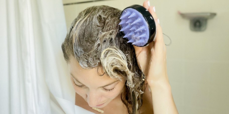Scalp Massager Brush $5.94 Shipped for Amazon Prime Members (+ Our Honest Review!)