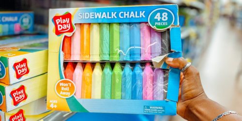 Play Day Sidewalk Chalk 48-Pack Just $2 at Walmart (Regularly $5)