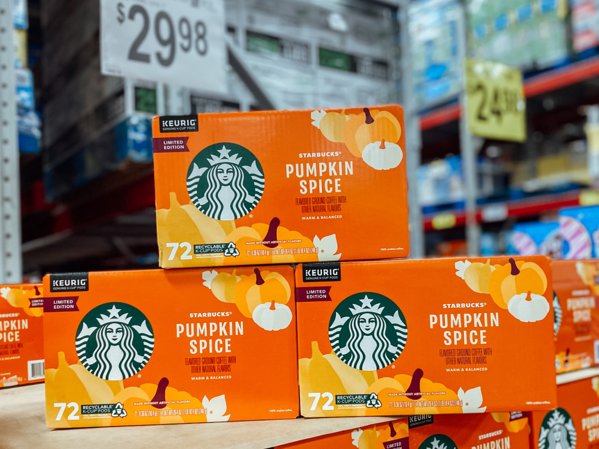 Starbucks Pumpkin Spice Coffee 72-Count 