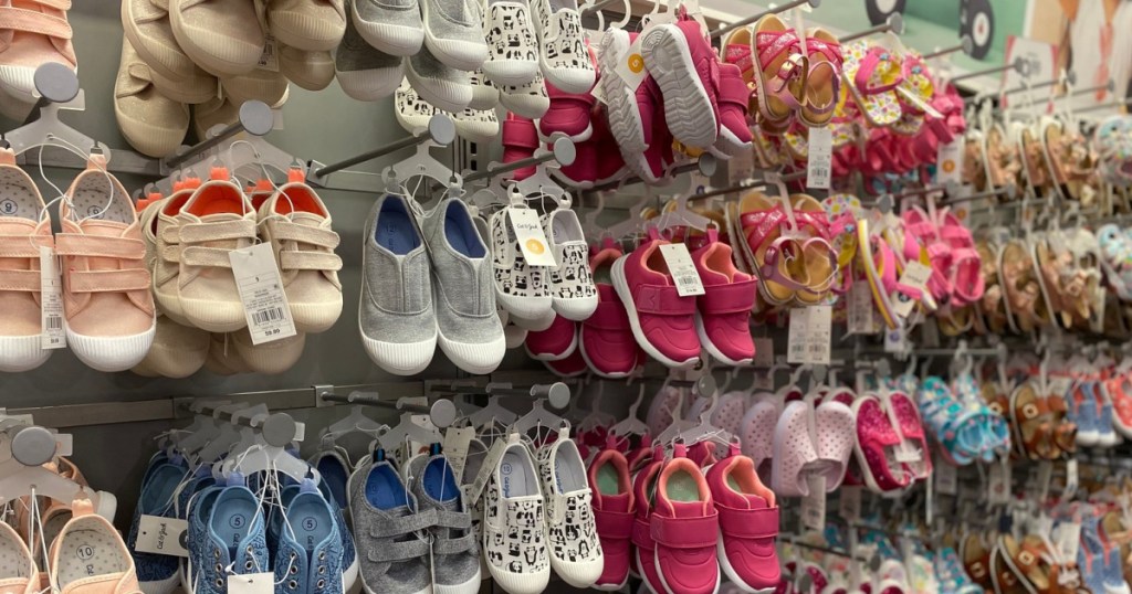 toddler shoes at target in store