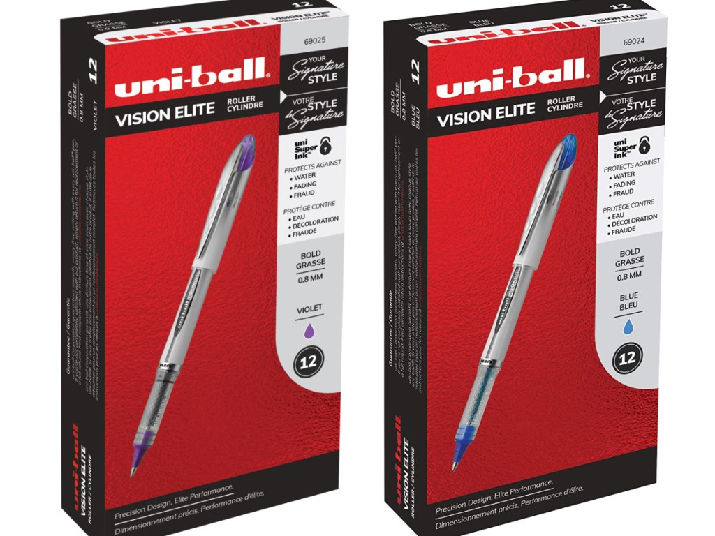 uni-ball Vision Elite Rollerball Pens
