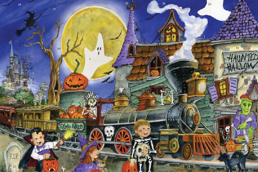 Halloween advent calendar