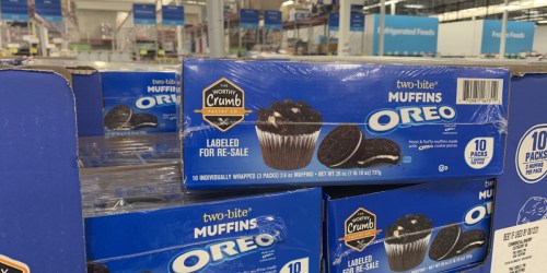 Oreo Mini Muffins Available at Sam’s Club | TEN 3-Count Packs Just $5.98
