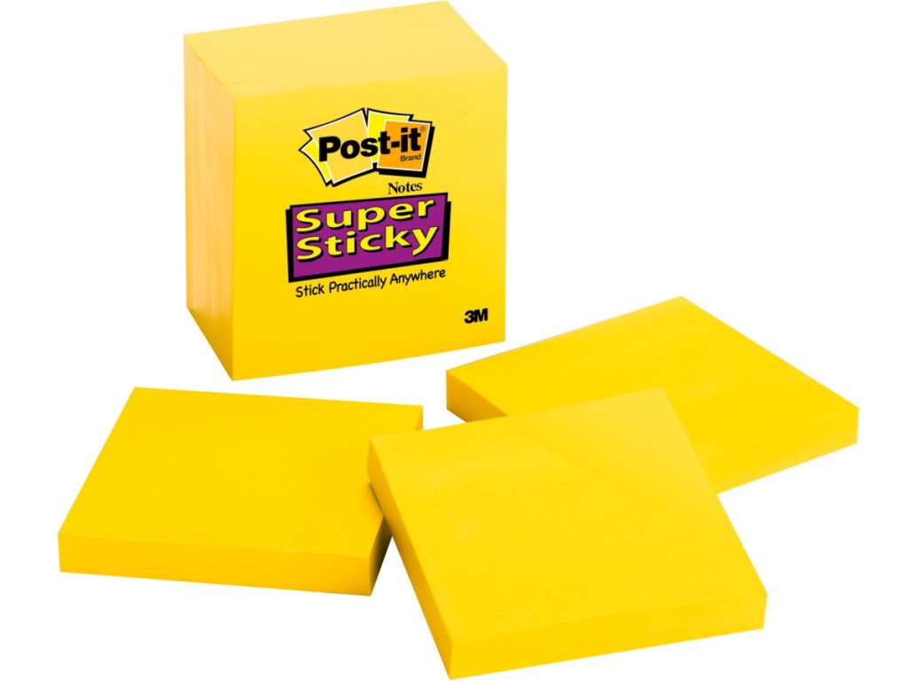 5-Pack Post-it Super Sticky Notes