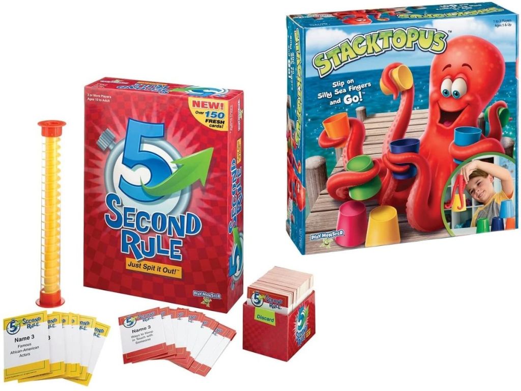 5 Second Rule and Stacktopus Games