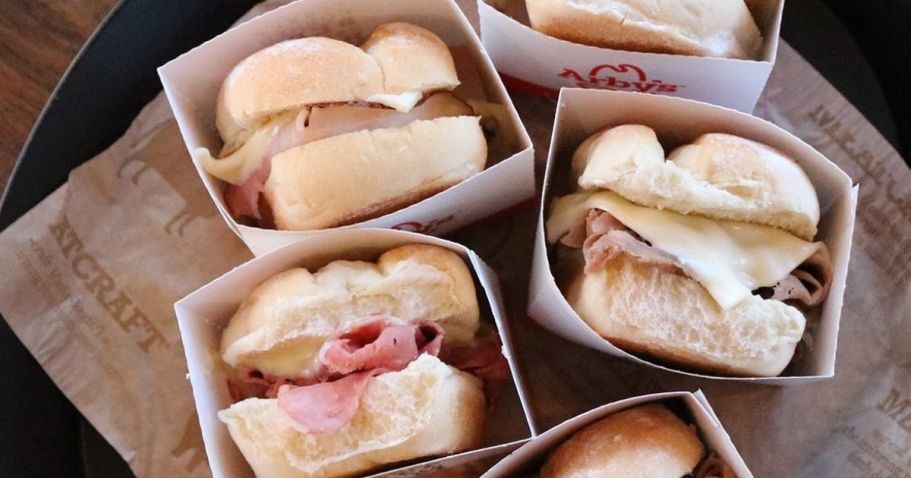 Best Arby’s Coupons: $1 Sliders + 50% Off Your Entire Purchase!