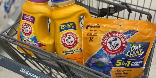 Buy One, Get TWO Free Arm & Hammer Laundry Products at Walgreens