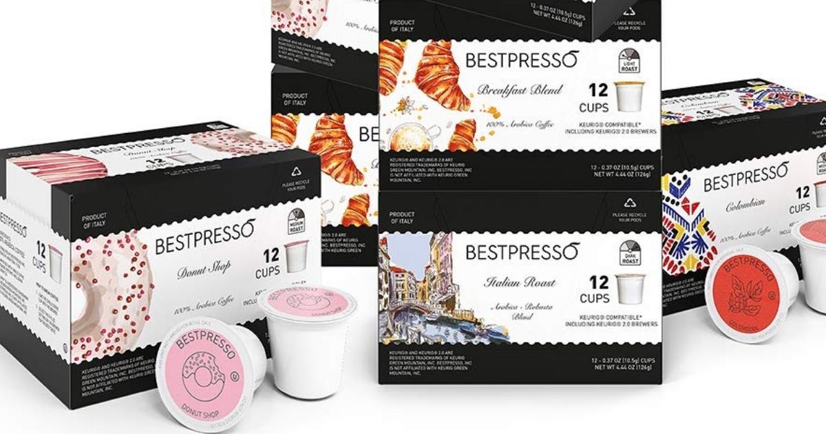Bestpresso K-Cups 96-Pack from $19.57 Shipped on Amazon (Regularly $30)