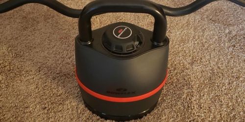Bowflex Kettlebell Only $49.99 Shipped on Amazon (Regularly $199) | 6 Adjustable Weight Settings