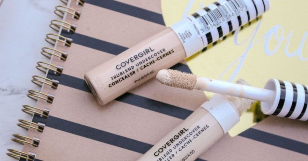 two tubes of covergirl undercover trublend concealer